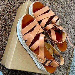 Lucky brand shoes new never worn. Still in the box.